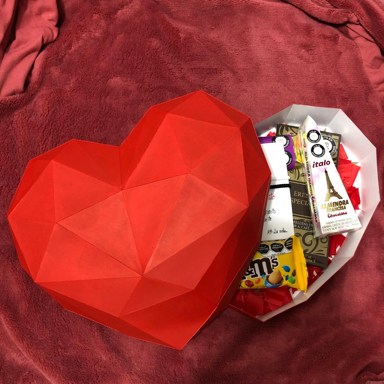 Caja corazón