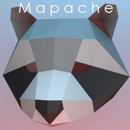 Máscara Mapache