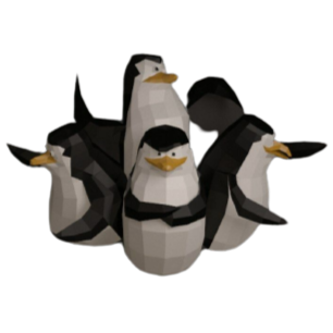 Pinguinos de Madagascar