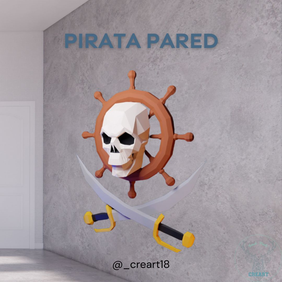 Pirata Adorno Pared